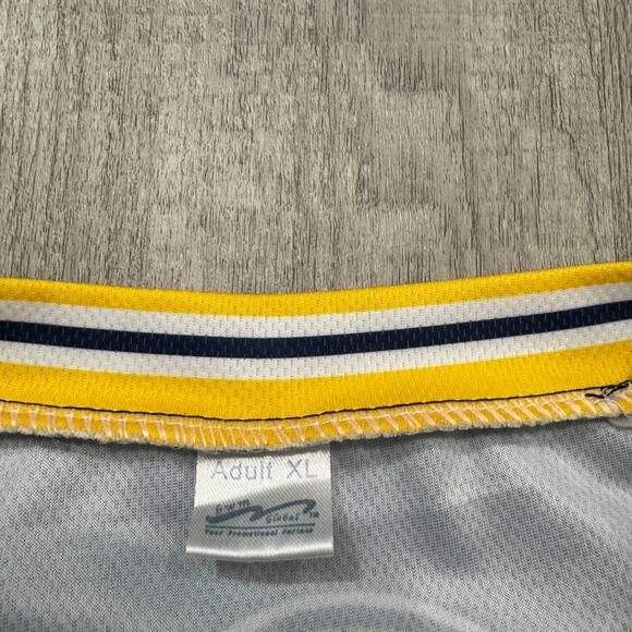 University of Michigan Wolverines Basketball Jersey Men's XL Maize Rage Hoops - Picture 4 of 7